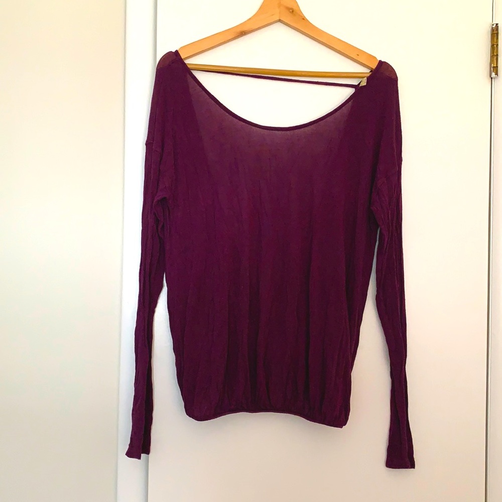 Free People open back top